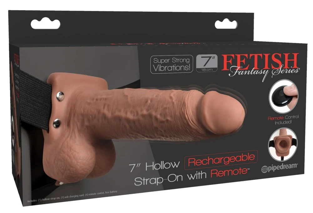 FF Series Hollow Strap-On with Rechargeable Remote