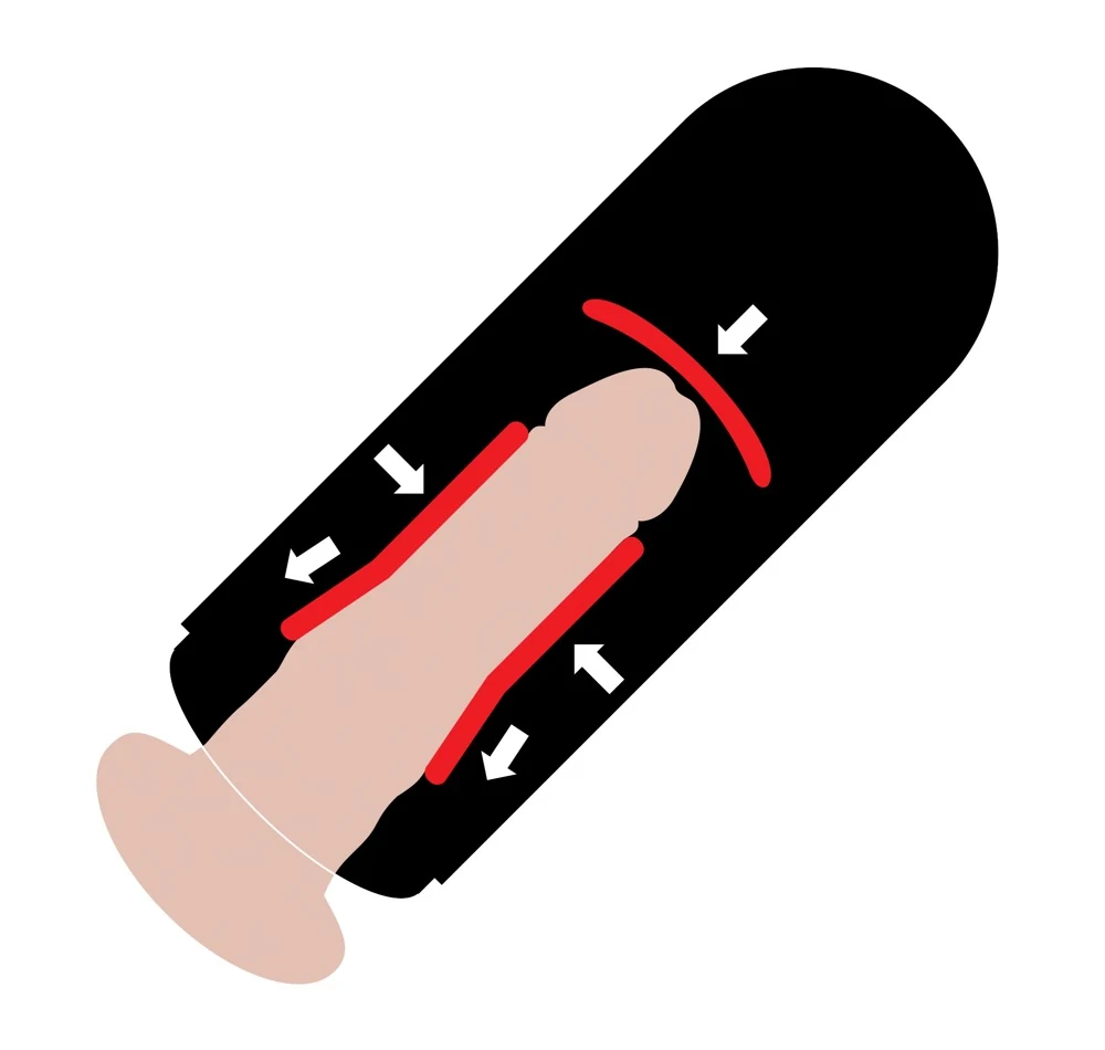 PDX Elite Vibrating Mega Milker masturbator
