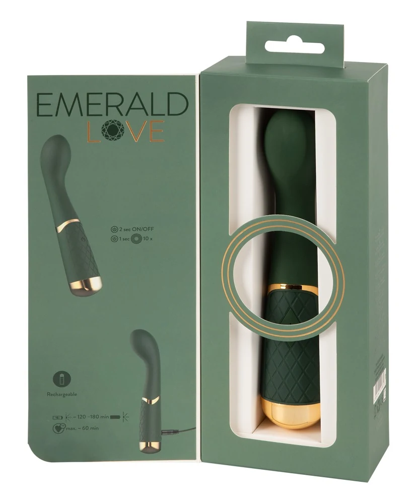 Emerald Love Luxurious G-Spot Massager 19,5 cm vibrator