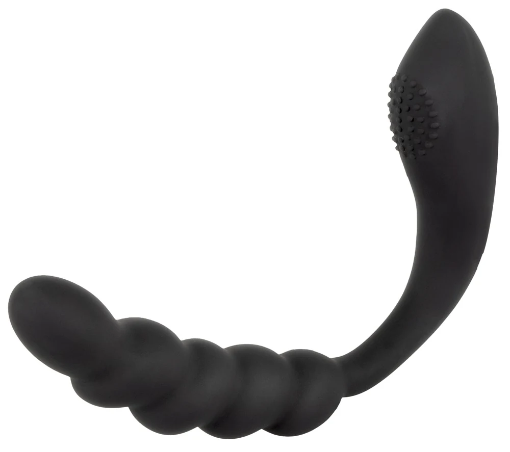 Black Velvets Bendable dual stimulator 26 cm vibrator