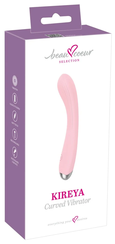 beau coeur KIREYA Curved Vibrator 20,3 cm