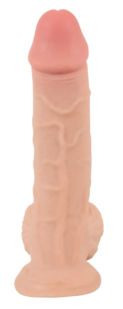 Nature Skin Dildo with moveable 18,7 cm