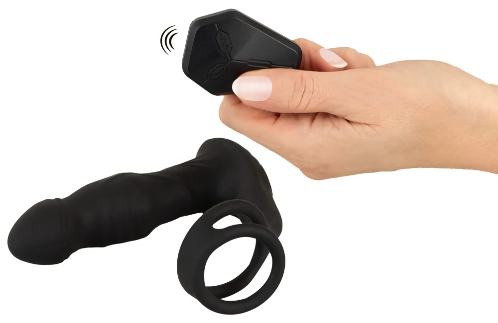 Rebel RC Vibrating Prostate Plug with Nodding Function 14,5 cm vibrator