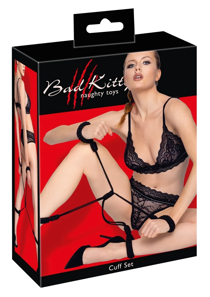 Bad Kitty Cuff Set Rope bondage fesseln