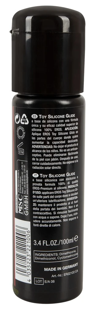 Eros Toy Glide gleitmittel ohne aroma