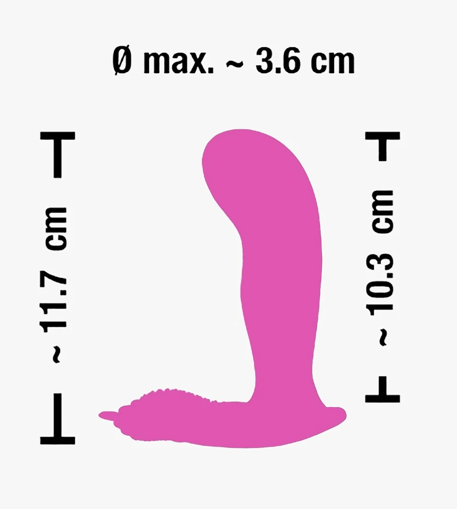 Sweet Smile G-Spot Panty Vibe 11,7 cm anal toy