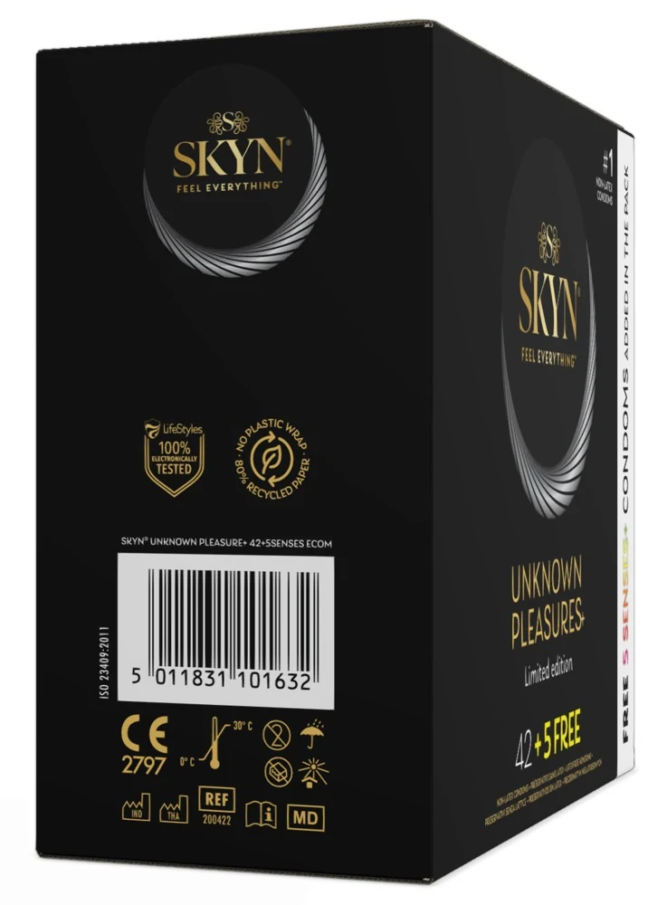 SKYN Unknown Pleasures 42+5free kondome