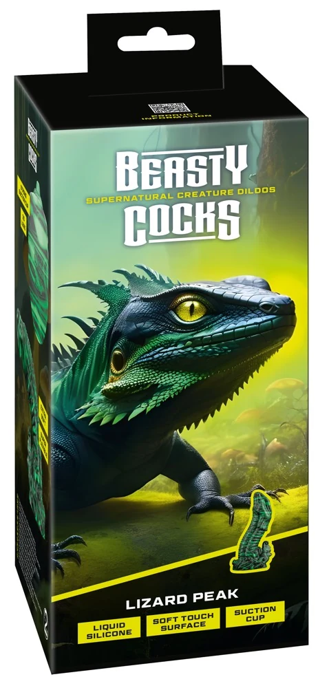 Beasty Cocks Lizard Peak 22 cm dildo