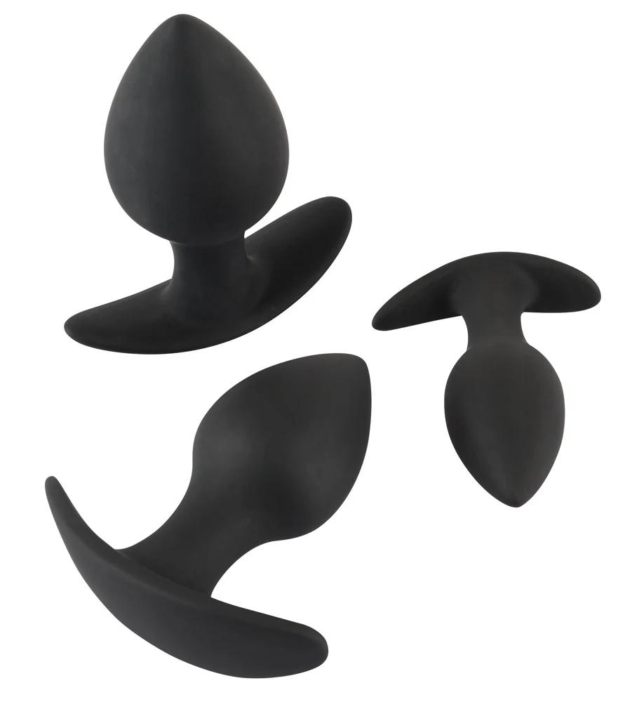 Black Velvets 3-teiliges Anal-Trainer-Set toy-sets