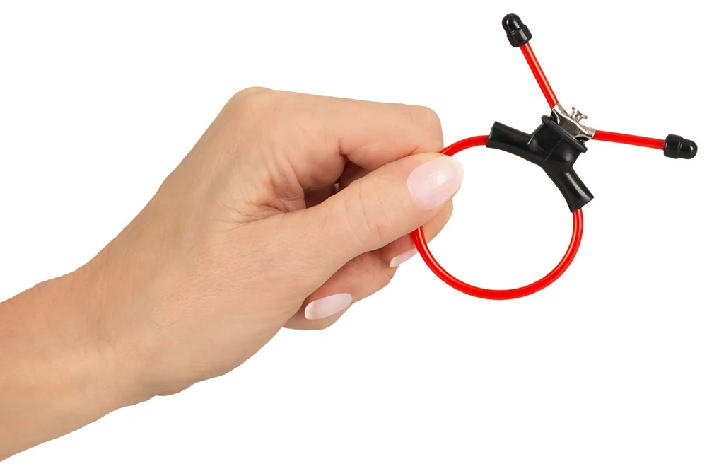 You2Toys Red Sling penisring