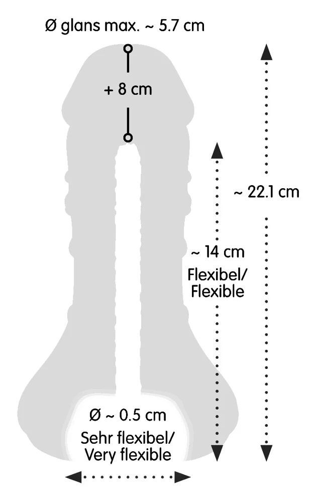 Nature Skin 2in1 Extension Masturbator
