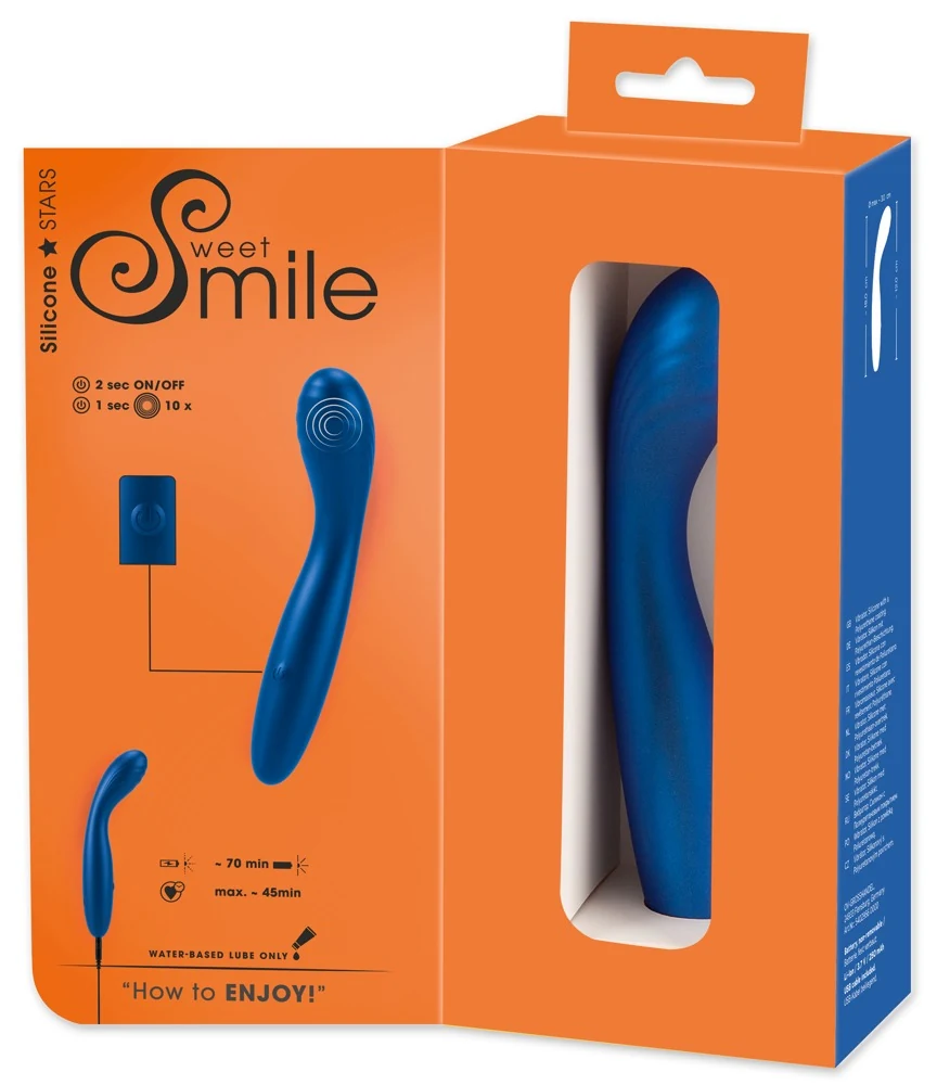 Sweet Smile Flexible G-Spot 18 cm vibrator
