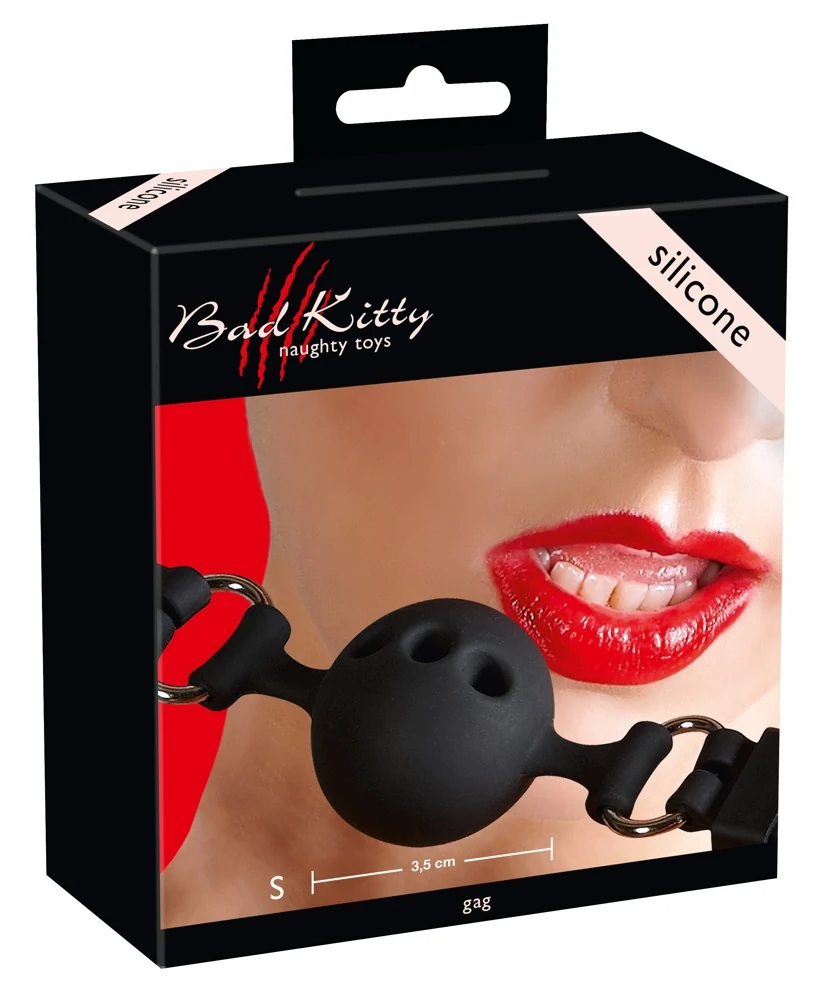 Bad Kitty Silikon-Knebel small masken knebel