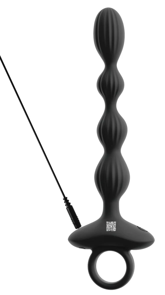 ANOS Flexible Anal Beads with Jumping Vibrations 21,1 cm toy
