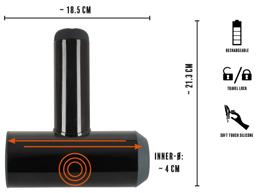 Rebel Masturbator with 2 Functions