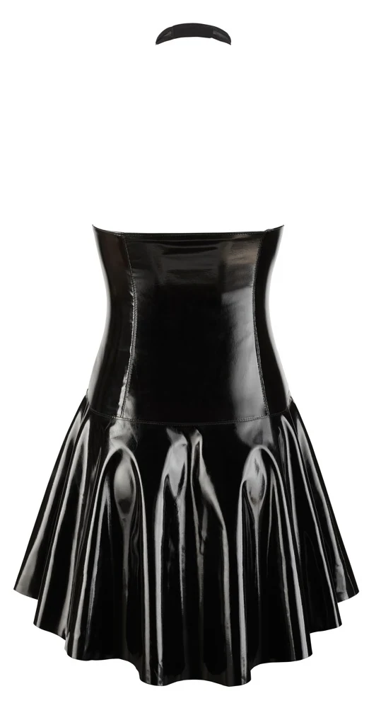Black Level Kleid aus Lack