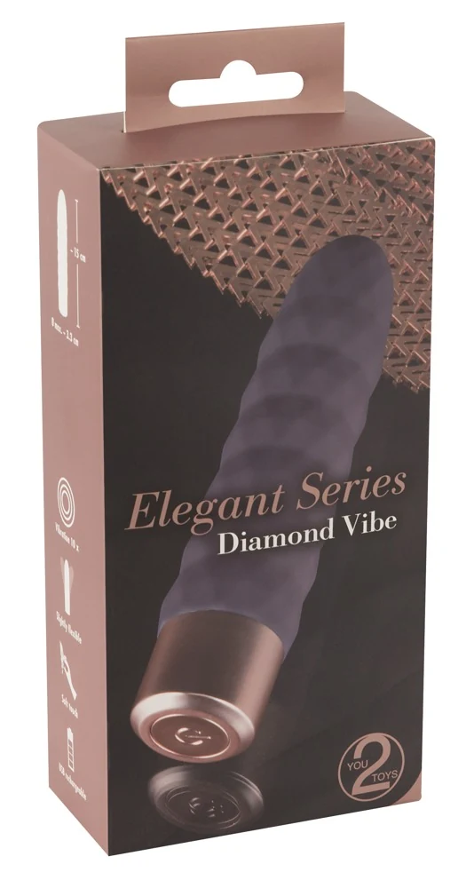 Elegant Series Diamond Vibe 15 cm vibrator