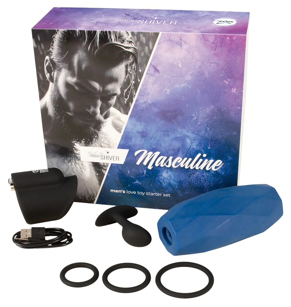 Magic Shiver Men Love Toy Starter Set Masculine pakete boxen