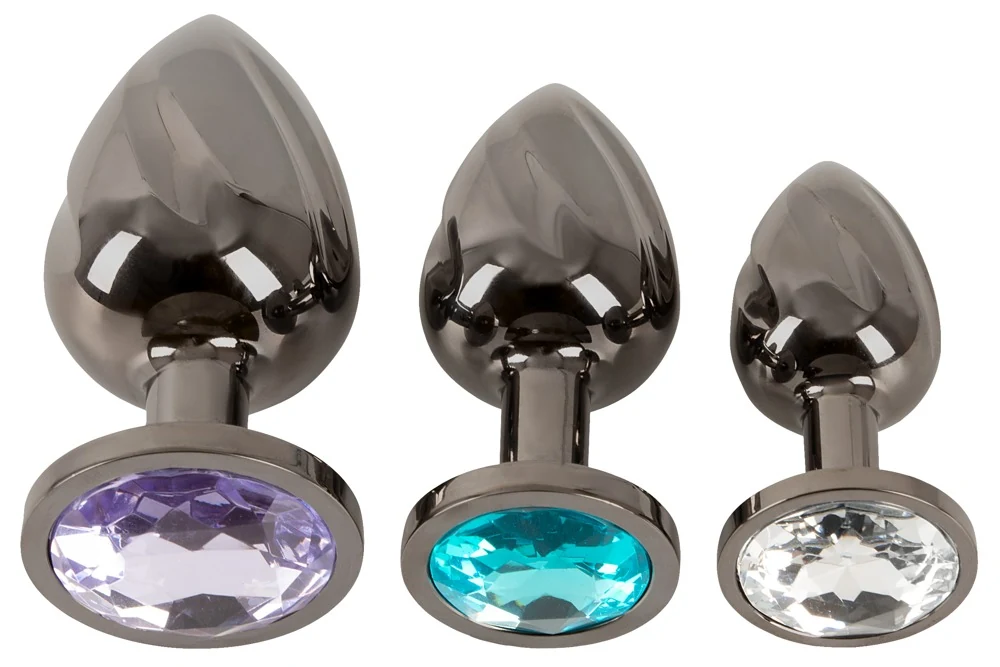 ANOS Metal Butt Plug Set anal toy