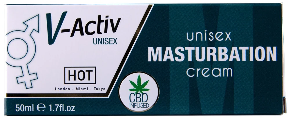 HOT V-Activ Unisex Masturbation Cream stimulierende gele sprays