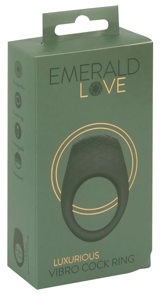 Emerald Love Luxurious Vibro Cock Ring penisring