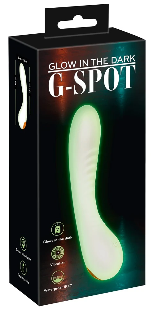 You2Toys Glow in the dark G-Spot 17,9 cm vibrator