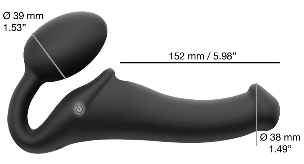 strap-on-me Vibrating Bendable Strap-On