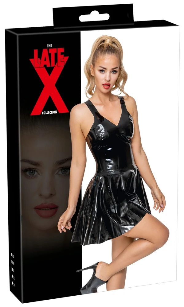 Late X Kleid aus Latex