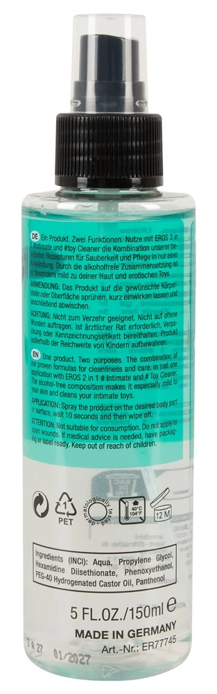 Eros 2in1 intimate toy cleaner körperpflege hygiene