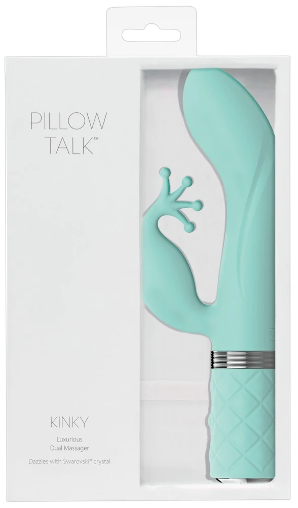 PILLOW TALK Kinky Luxurious Dual Massager 21,5 cm vibrator