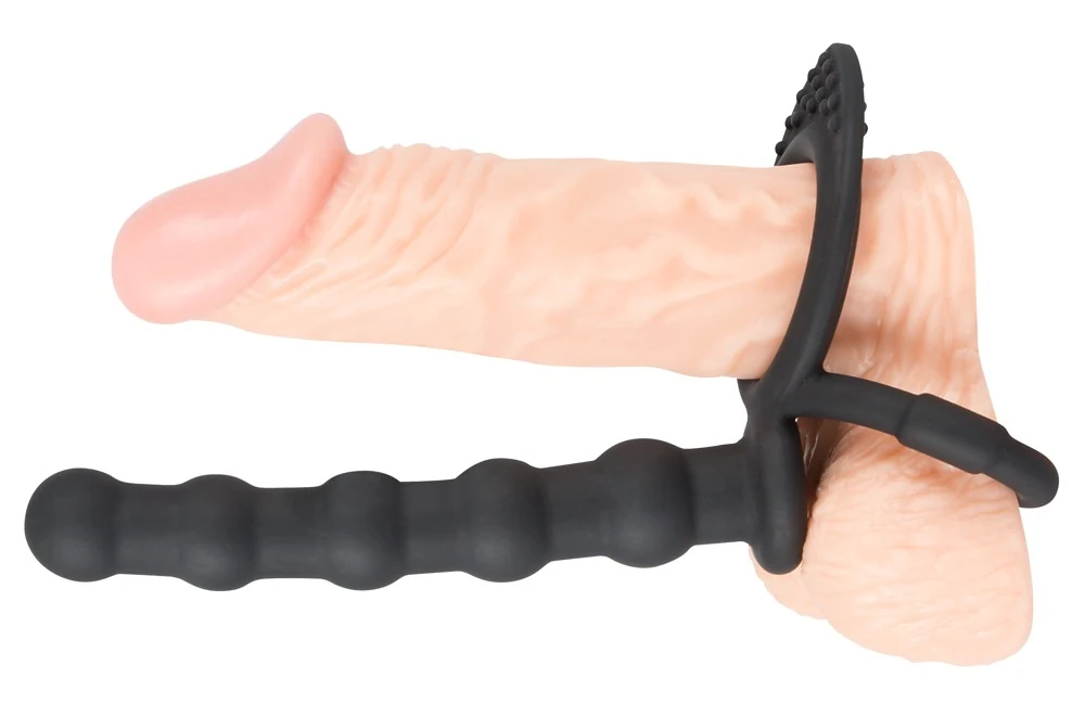 Black Velvets Cock ball ring 13,5 cm anal toy