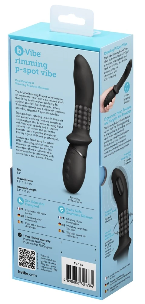 b-Vibe Rimming P-Spot Vibe 21,3 cm anal toy