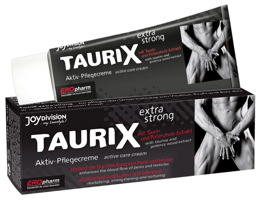 Joydivision Präparate TAURIX extra strong stimulierende gele sprays