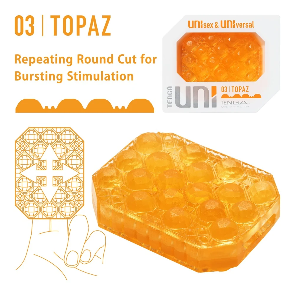 TENGA UNI Topaz masturbator