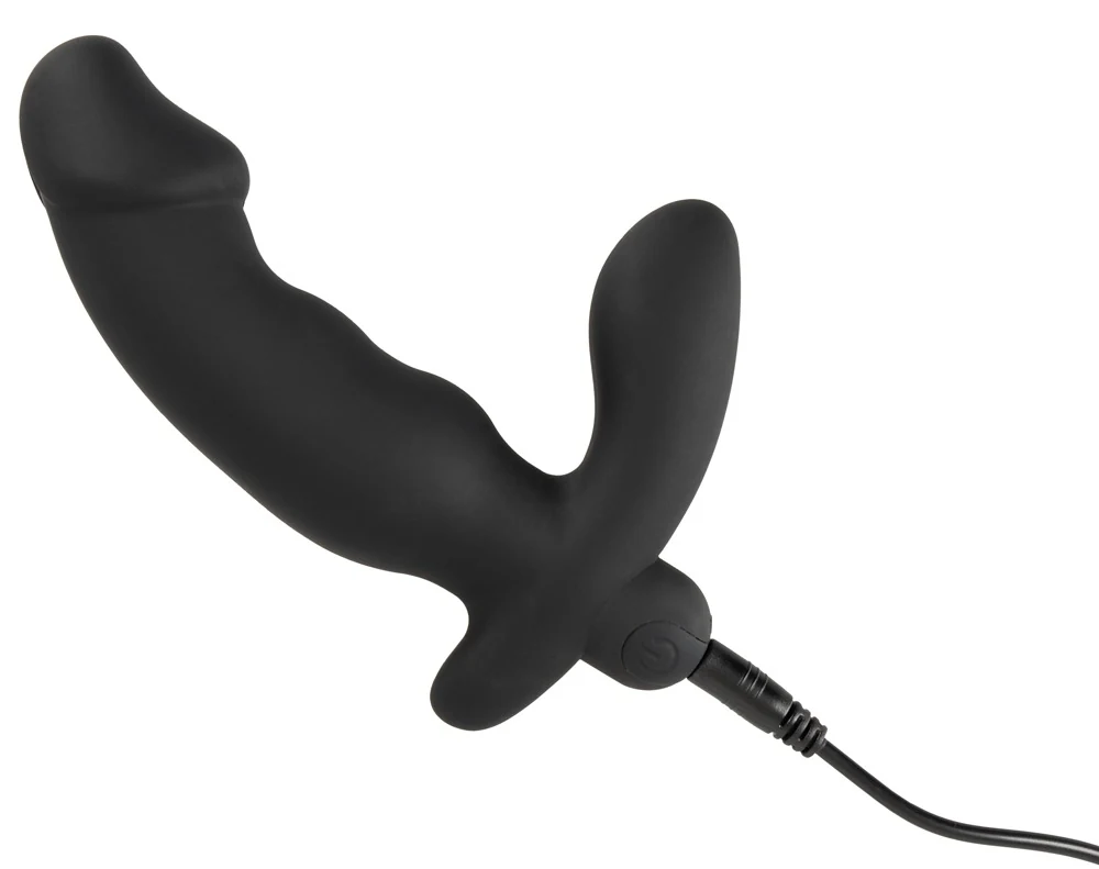 ANOS Cock Shaped Butt Plug with Vibration 14 cm anal toy