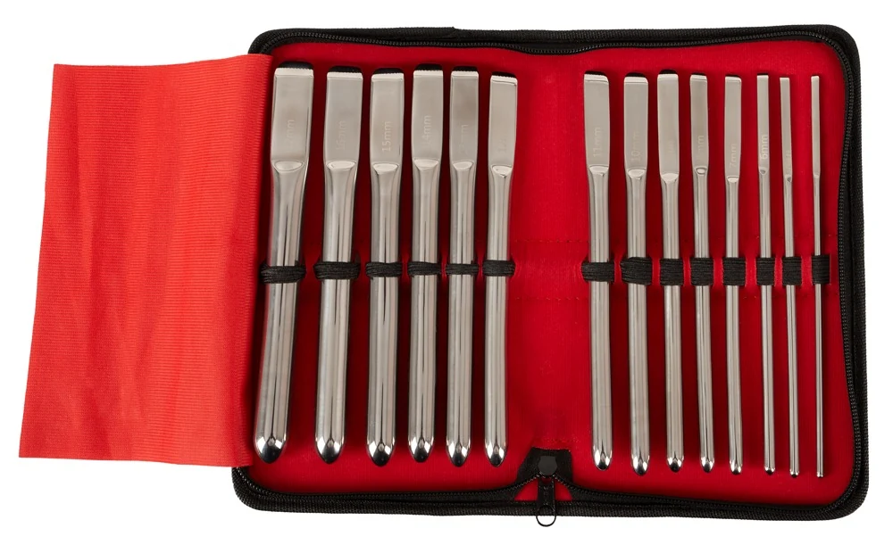 Penisplug 14-Piece Dilator Set harnröhrenstimulation