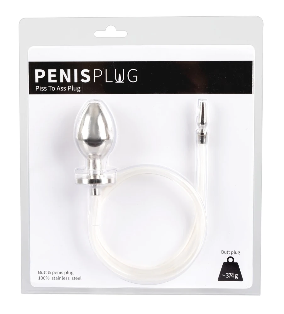 Penisplug Piss to Ass Plug harnröhrenstimulation