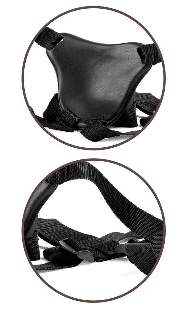 King Cock Elite Comfy Silicone Body Dock Kit strap-on
