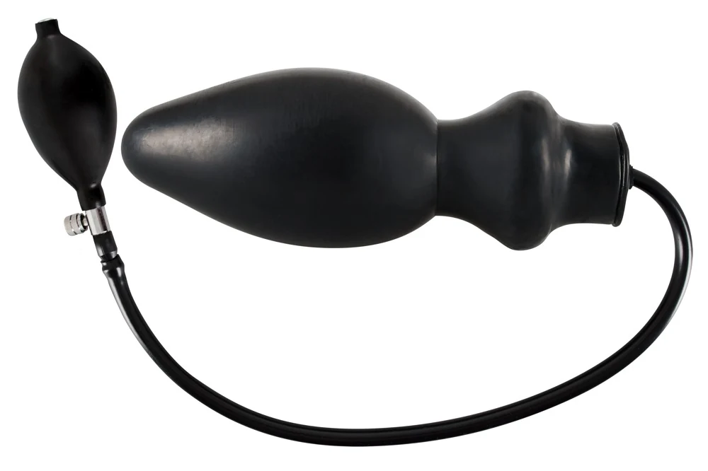 Late X Inflatable Latex Plug 20 cm anal toy