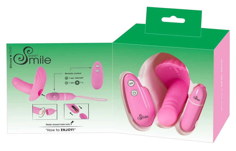 Sweet Smile RC Panty Vibrator 7,5 cm
