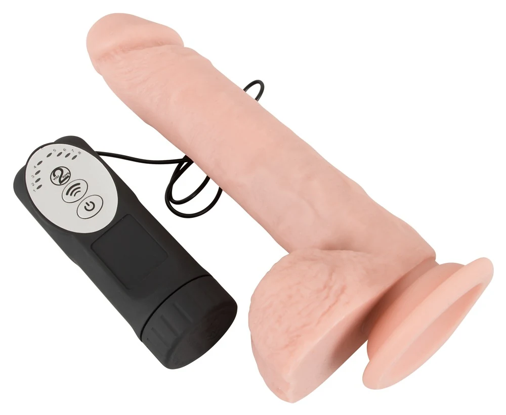 Medical Silicone Thrusting Vibrator 21 cm