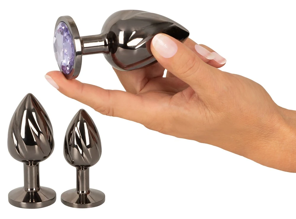 ANOS Metal Butt Plug Set anal toy