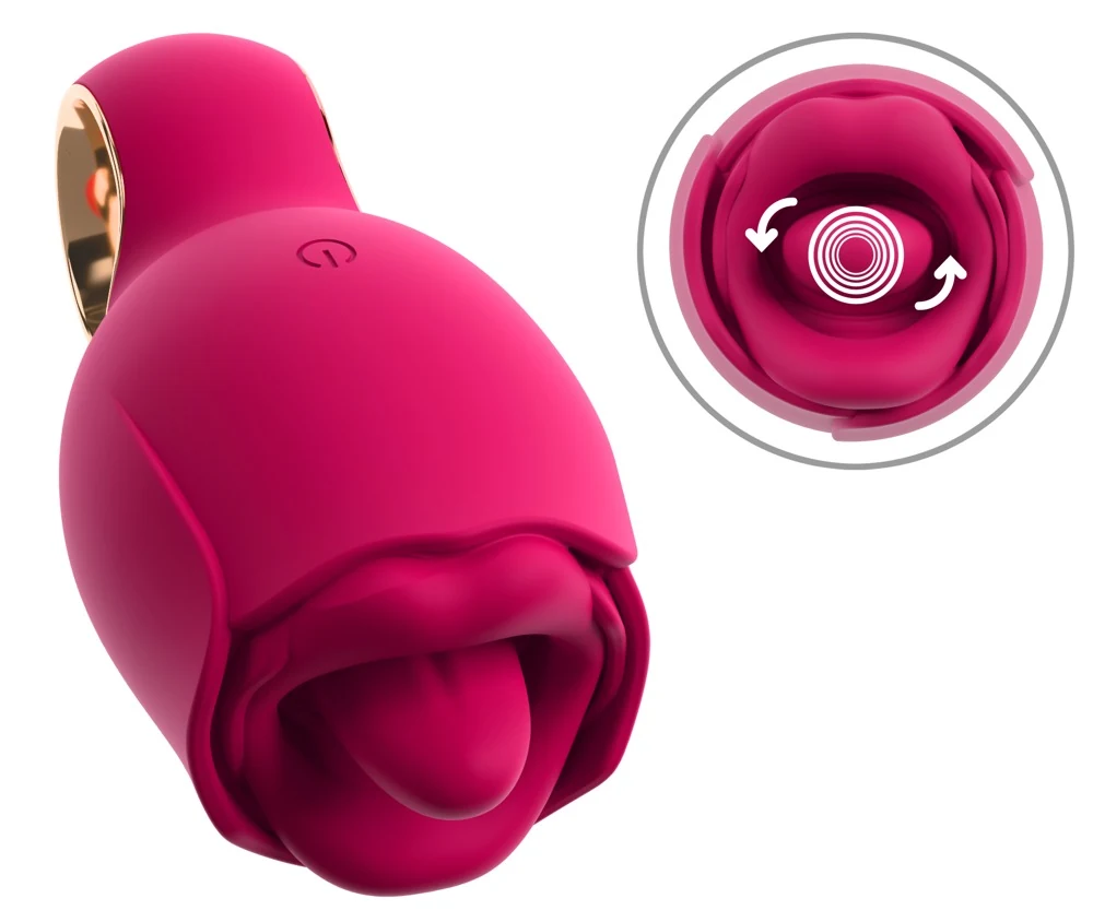 You2Toys Oral Fun Vibrator Licking and Vibrating Tongue 11,3 cm